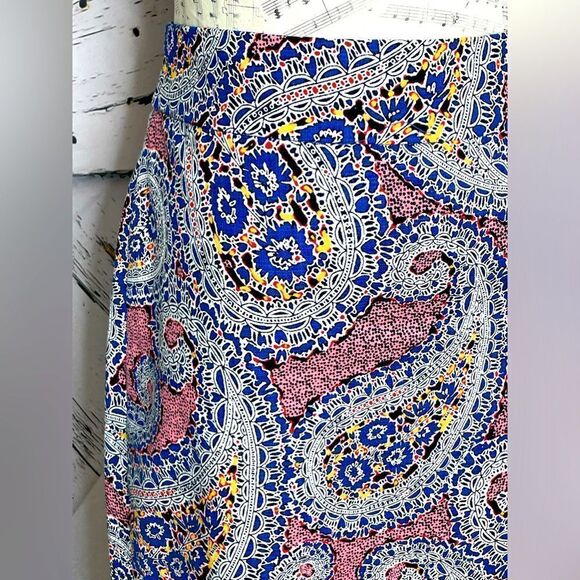 J. Crew Paisley No. 2 Pencil Skirt 4 - Picture 3 of 8